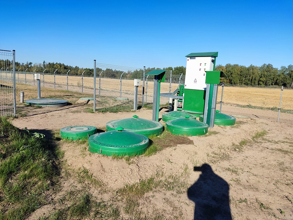 Хозяйственно-бытовой сток —  "Привольный". Логистический центр "PRIMUM", республика Беларусь. 